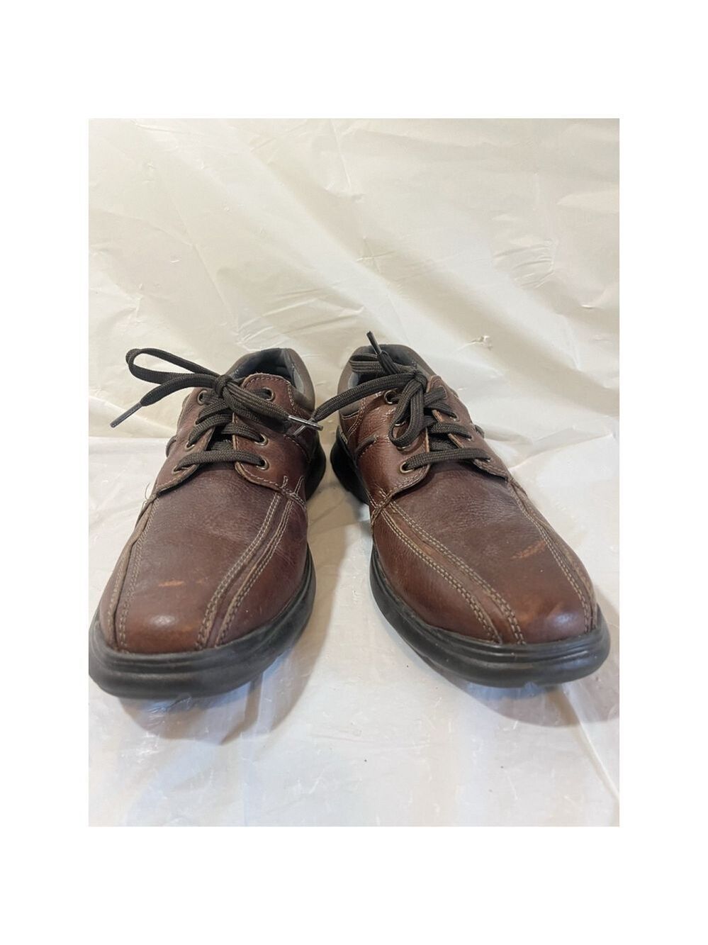 Clarks Cotrell Walk Shoes Casual Brown Comfort Size 12 M new